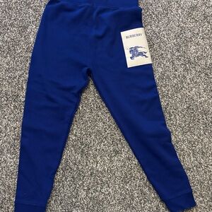 Burberry Kids Royal Blue Sweatpants